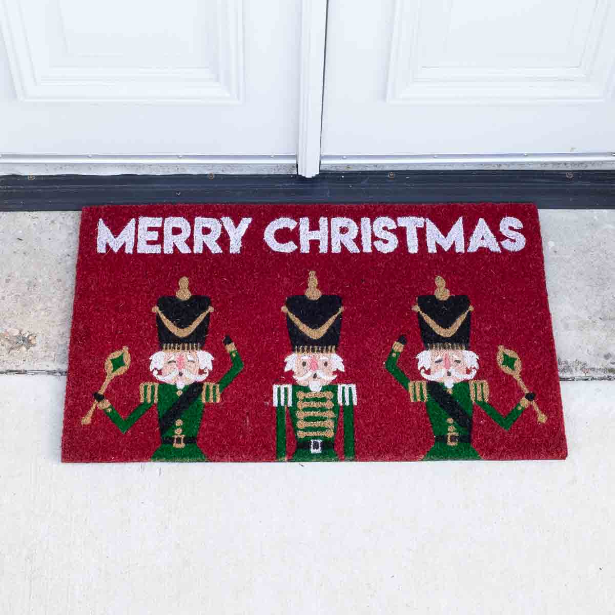 Merry Christmas Door Mat, Christmas Doormat