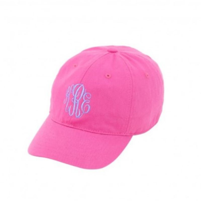 Personalized Hot Pink Kids Cap
