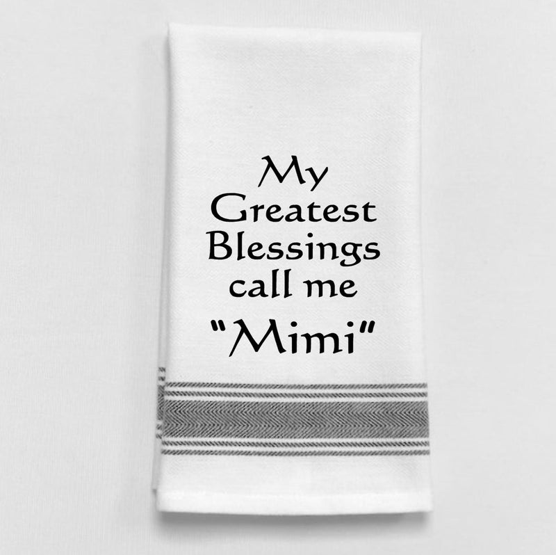 Greatest Blessings "Mimi" Towel