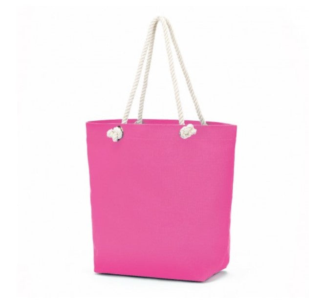 Personalized Hot Pink Castaway Tote