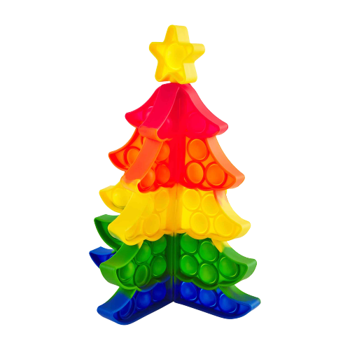 CHRISTMAS TREE SILICONE POPPER