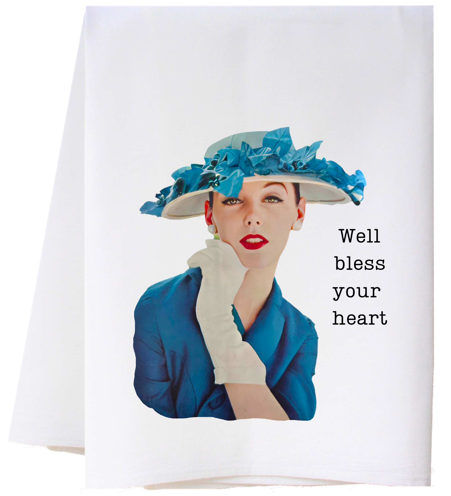 Well Bless Your Heart Tea Towel