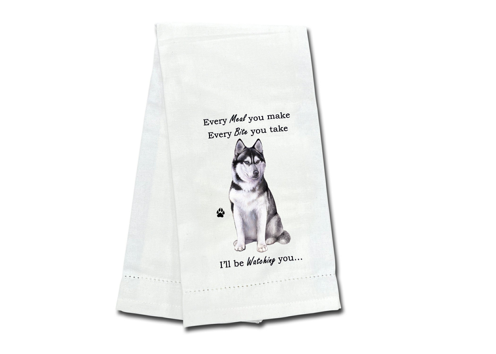 Siberian Husky Kitchen Towel