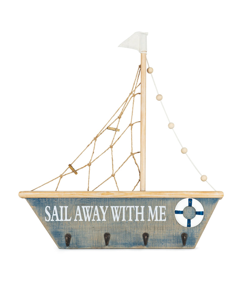 SAIL BOAT WITH HOOKS
