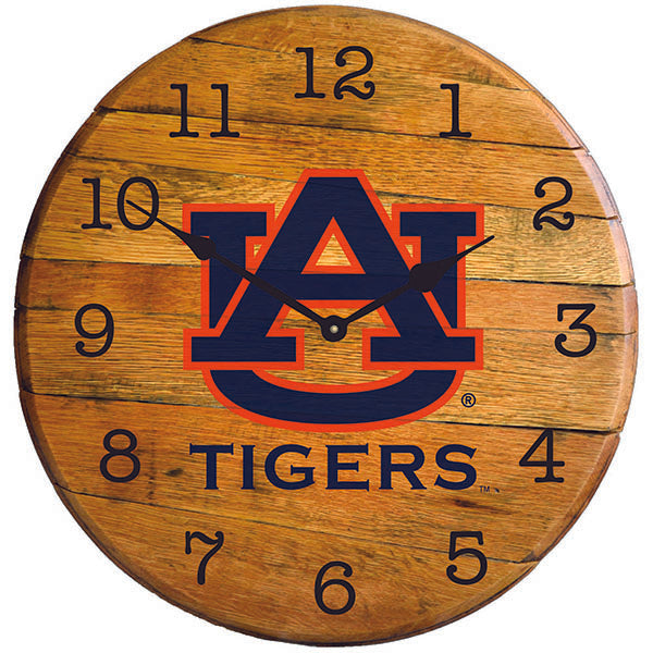 Auburn University Oak Barrel Clock