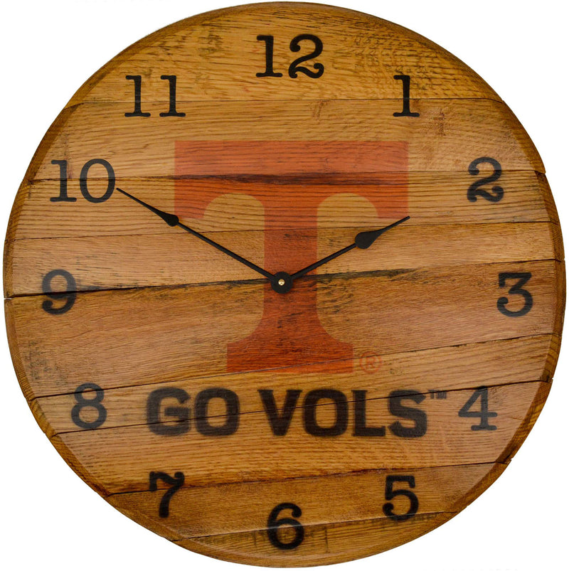 University of Tennessee Oak Barrel Clock