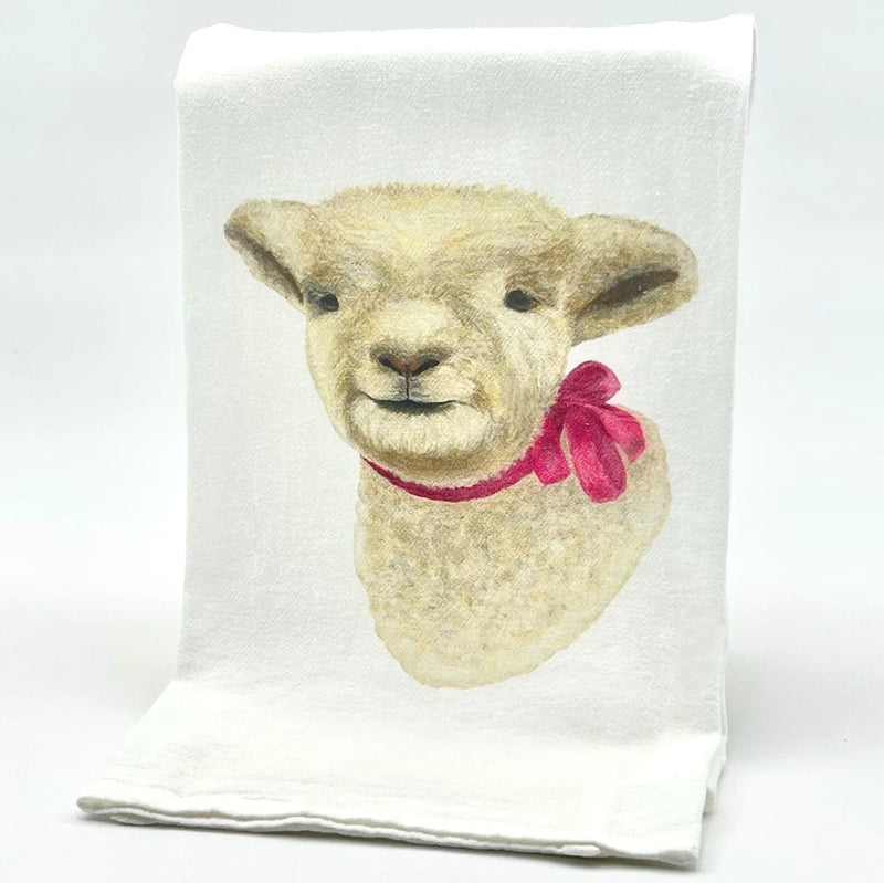 Flour Sack Towel (Baby Girl)