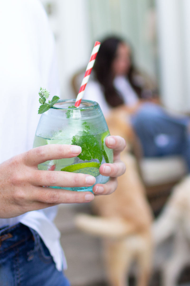 STEMLESS WINE GLASS-CLEAR