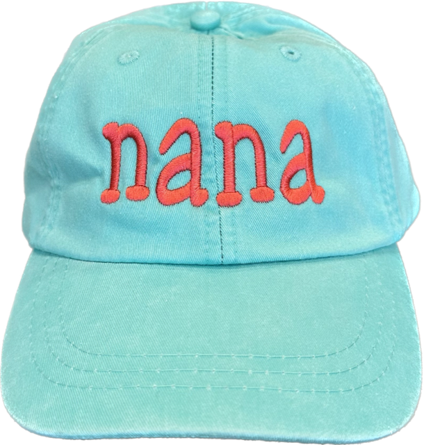 Nana Cap Aqua/Coral
