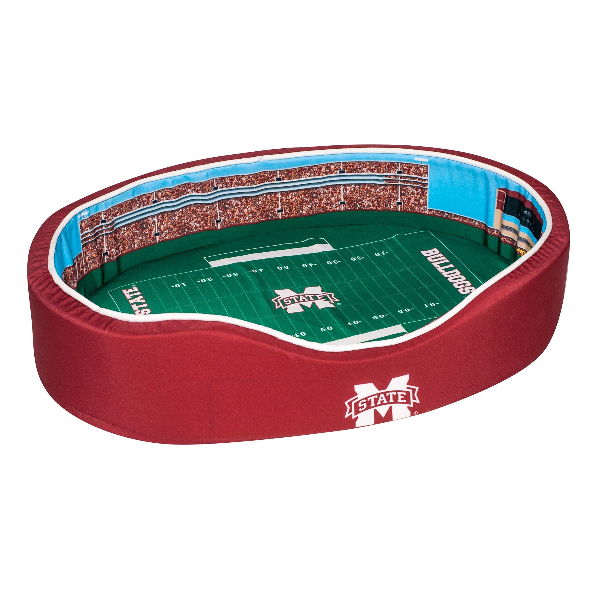 Mississippi State Stadium Dog Bed