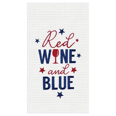 Red, Wine & Blue Towel