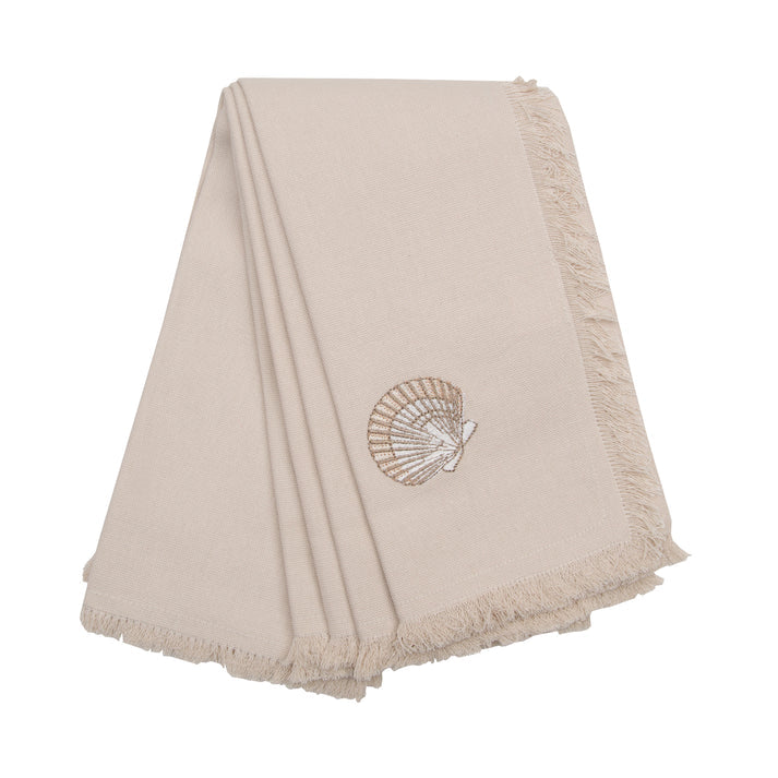 SAND AND SHELL NAPKIN S/4