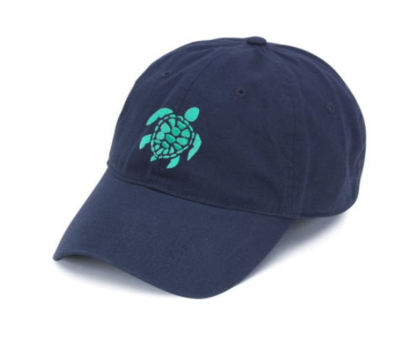 Turtle Embroidered Cap