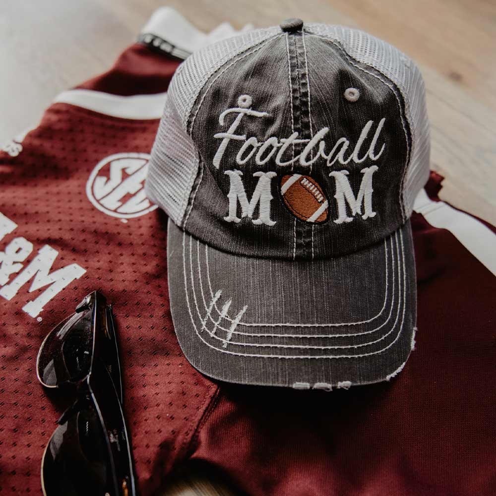 FOOTBALL MOM Trucker CAP