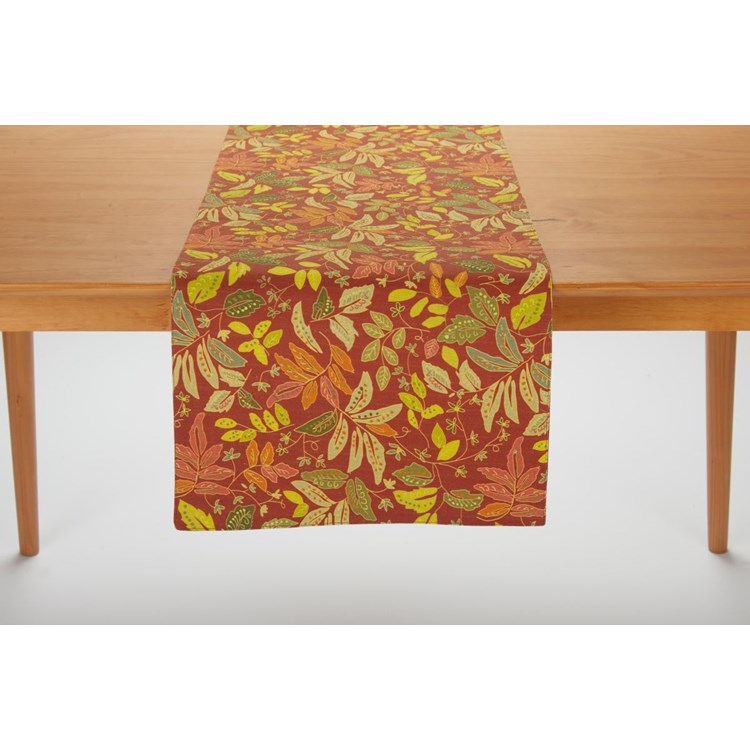 HARVEST LEAVES TABLE RUNNER