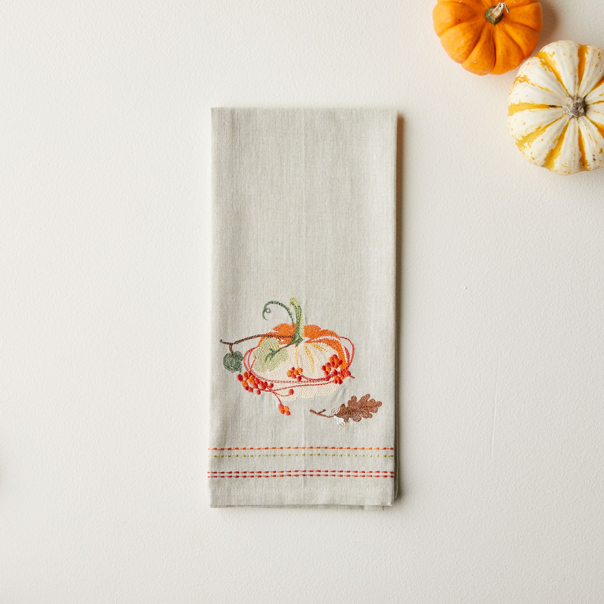 SINGLE PUMPKIN DISH TOWEL