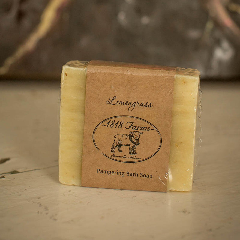 Lemongrass Scented Hand-Crafted Soap