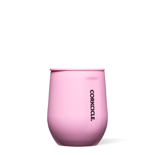 Stemless - 12 oz Sun Soaked Pink
