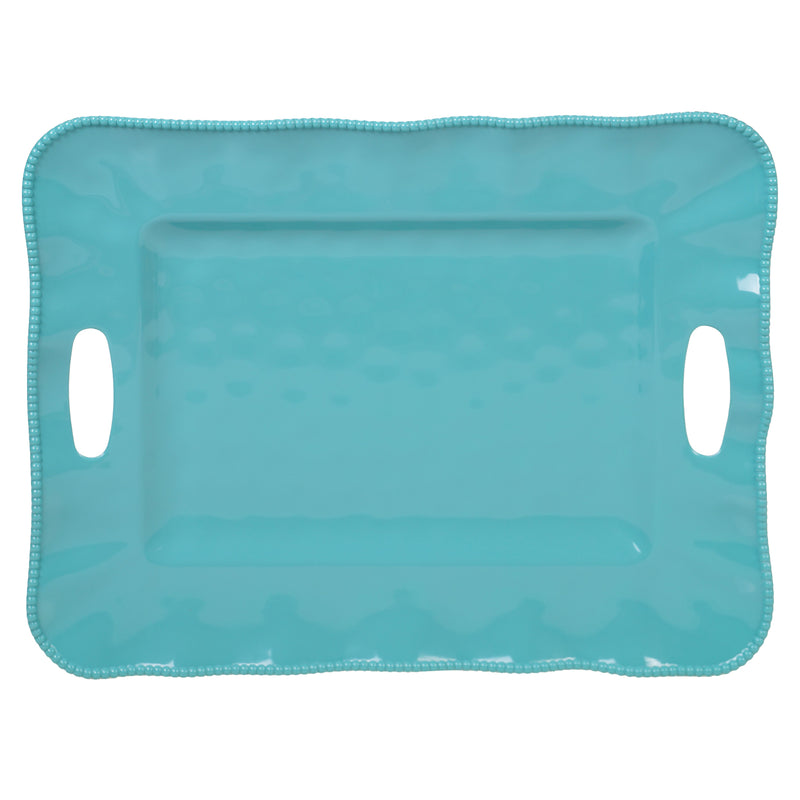 Perlette Teal Tray