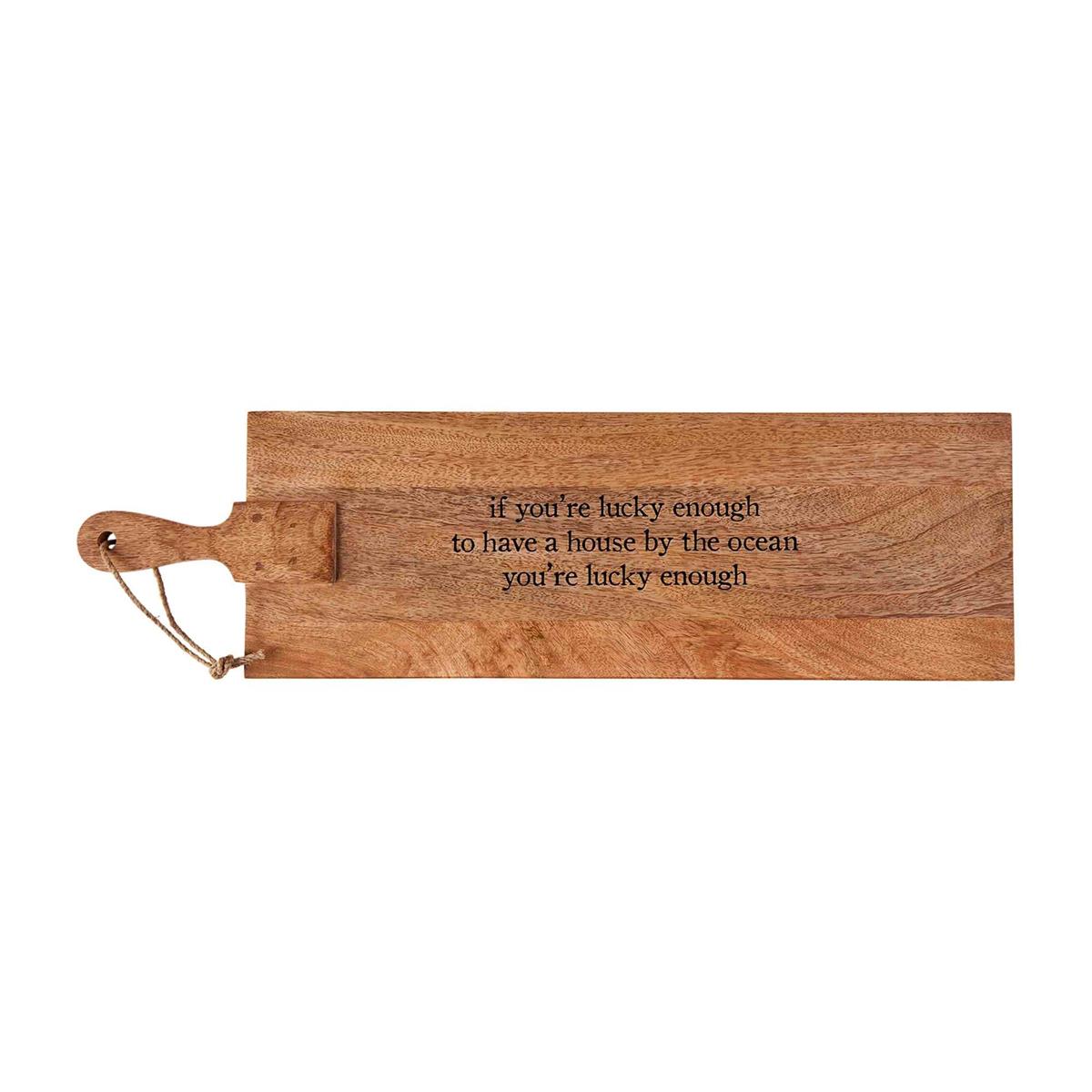 BEACH WOOD CUTTING BOARD