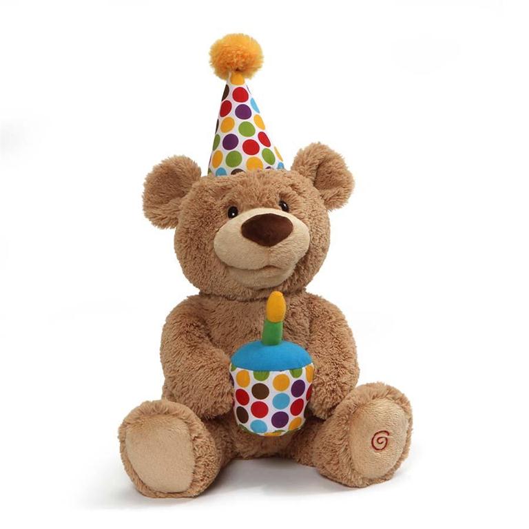 Happy Birthday Animated Teddy 12"