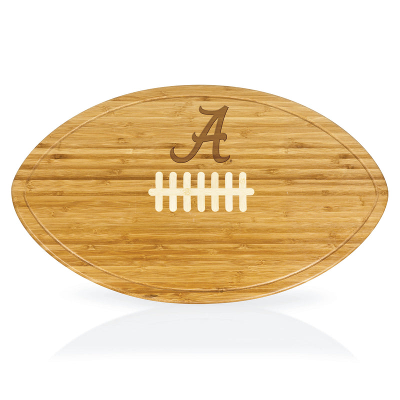 Alabama Crimson Tide - Kickoff Football Cutting Board & Serving Tray, (Bamboo)