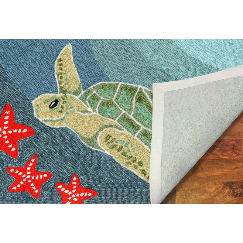 Sea Turtle Indoor/Outdoor Rug