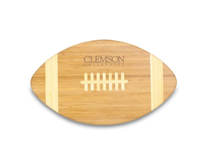 Clemson Tigers - Touchdown! Cutting Board - Brown