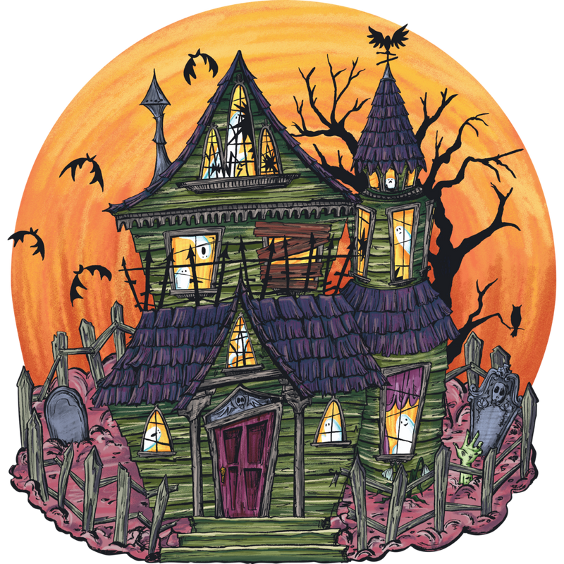 Die Cute Haunted House Placemat