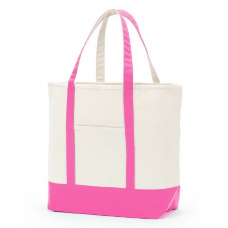 Personalized Hot Pink Everyday Tote