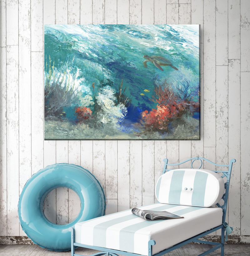 Coral Reef Painting 40x30