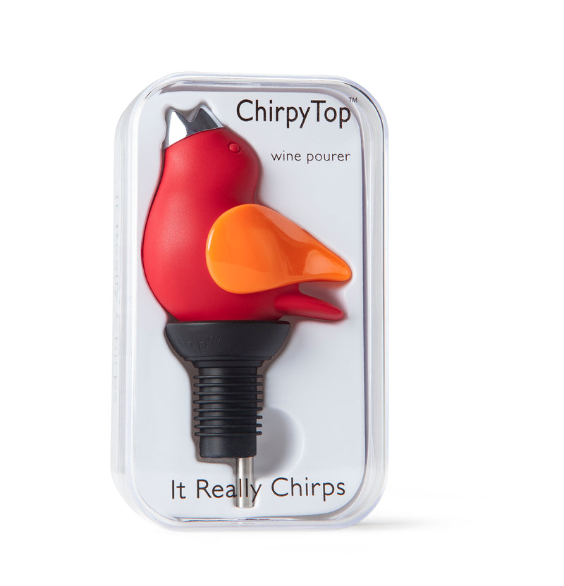 Red Orange Chirpy Top