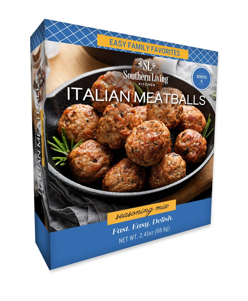  Southern Living Swedish Meatball Seasoning Mix, Seasoning & Sauce  Spice for Meatballs, Burgers, Meatloaf, Grilling, BBQ, Chili, 2.48 oz. :  Grocery & Gourmet Food