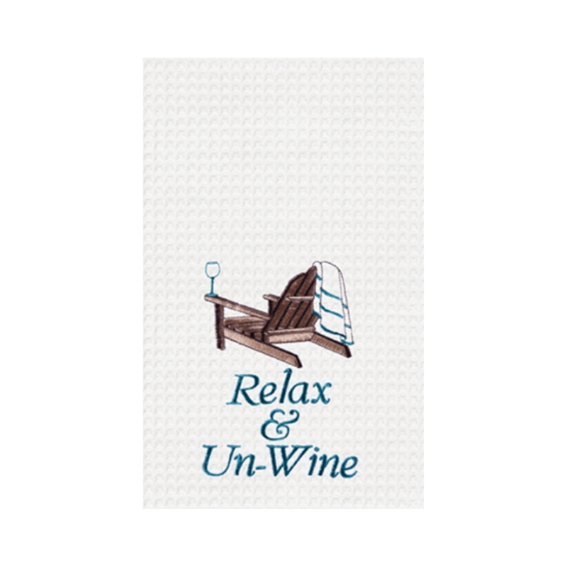 Relax & Un-Wine Towel