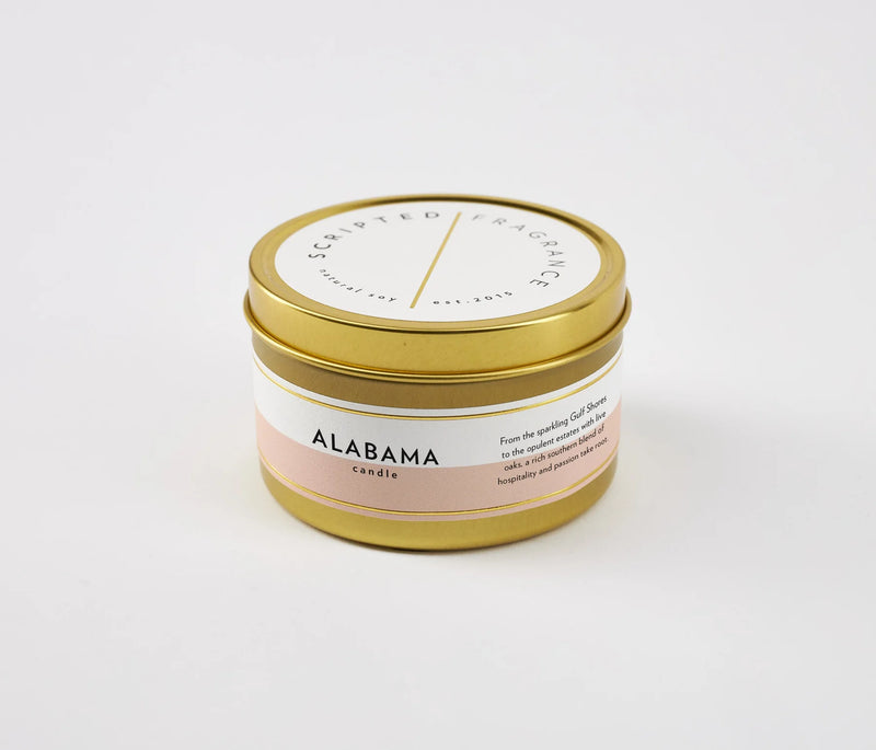 Alabama Soy Candle in LG Gold Tin