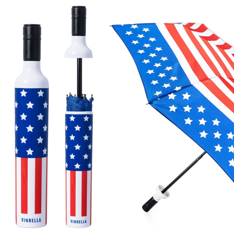 Wine Bottle Umbrella - Americana