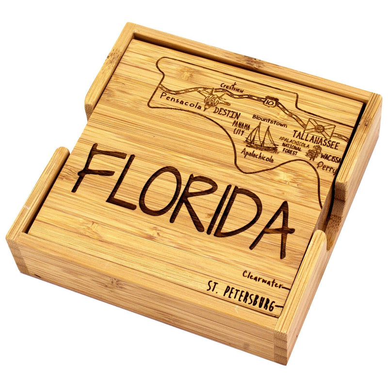 Coaster Puzzle Set/4 - Florida