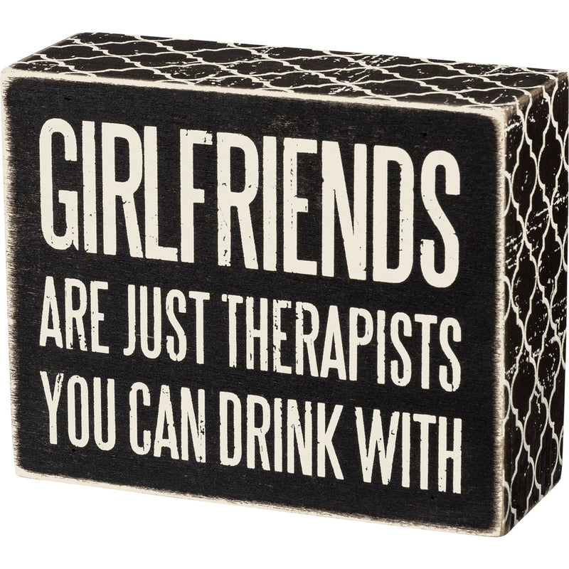 Box Sign - Girlfriends