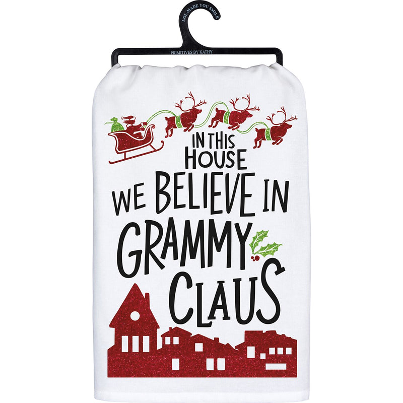Kitchen Towel - Grammy Claus