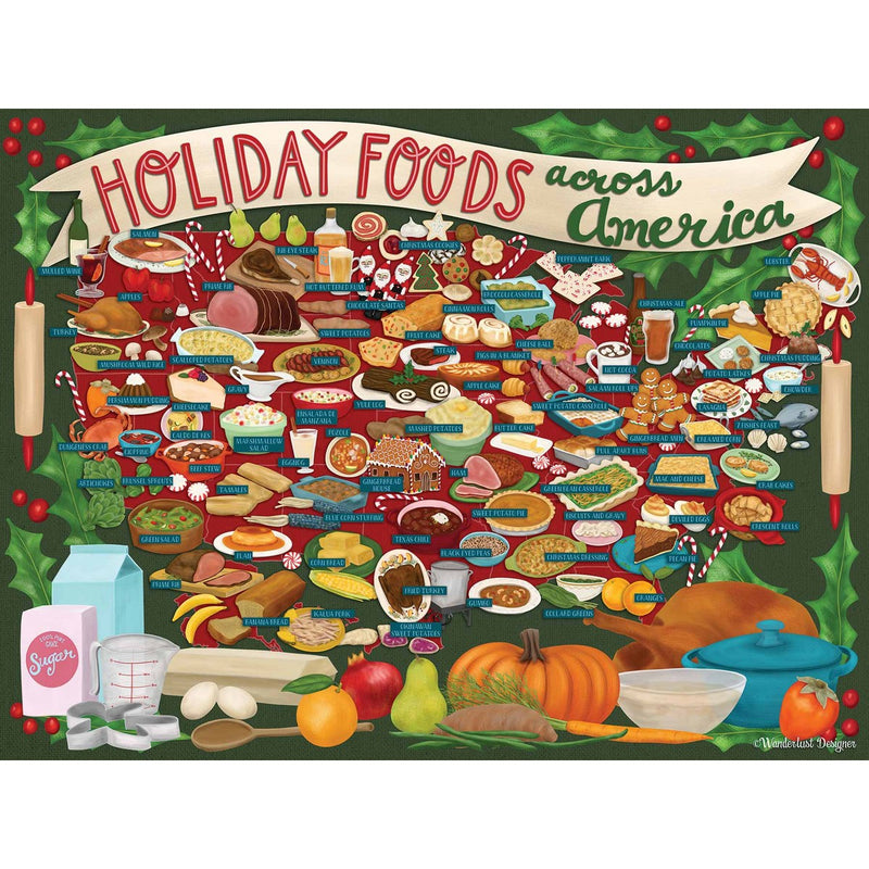 Holiday Foods Across America Puzzle