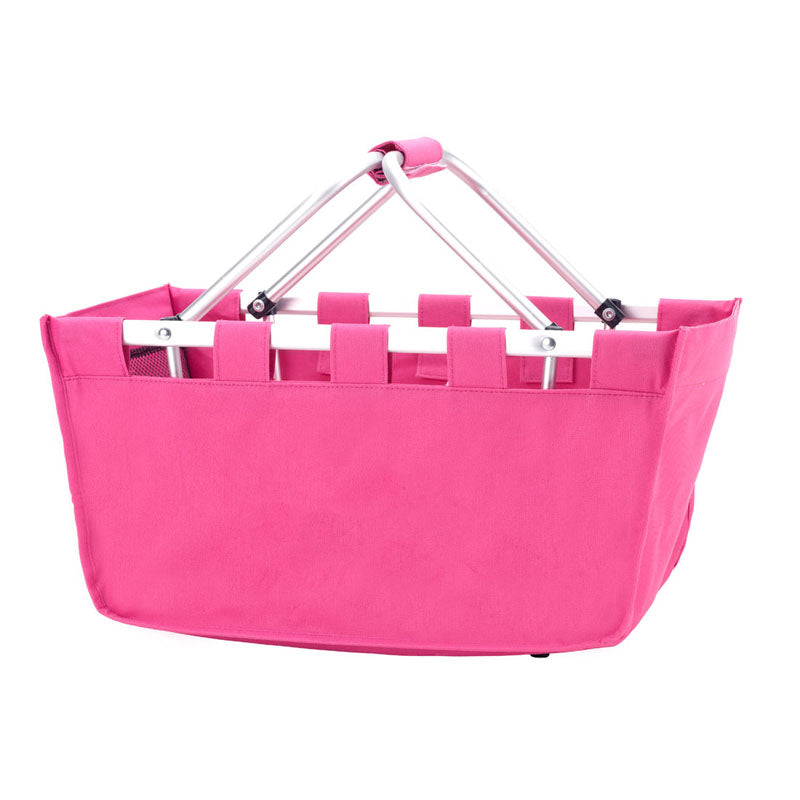 Personalized Hot Pink Market Tote