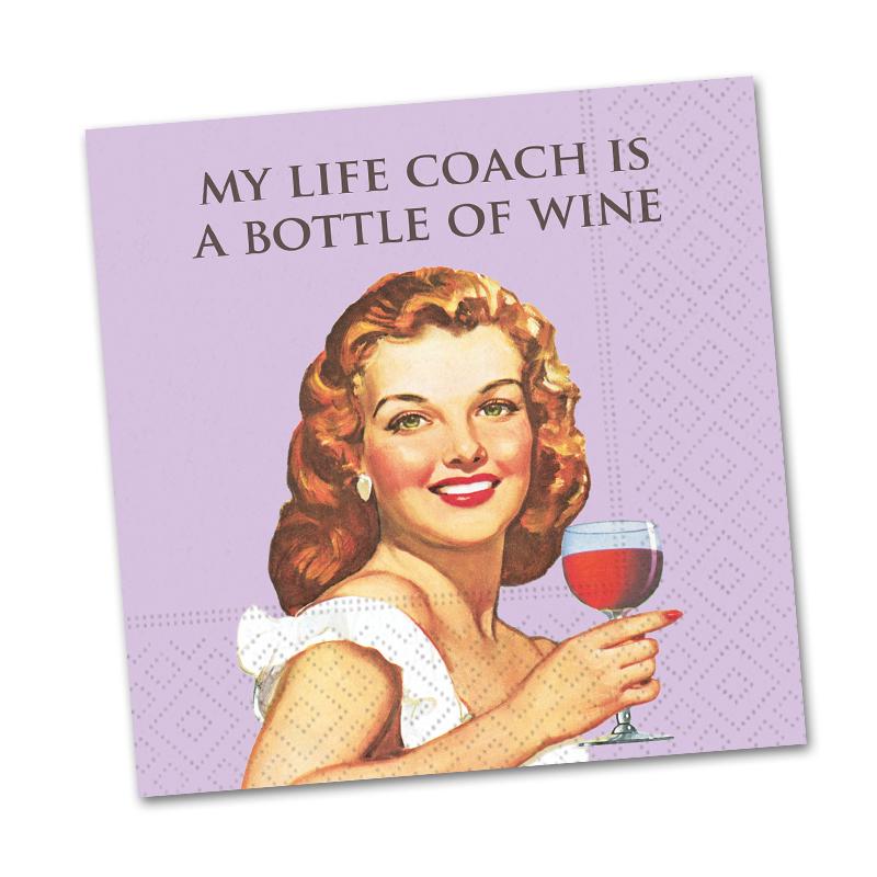 My Life Coach-Napkin-Beverage