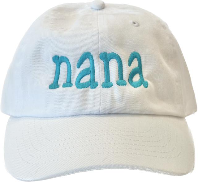 NANA CAP WHITE/AQUA