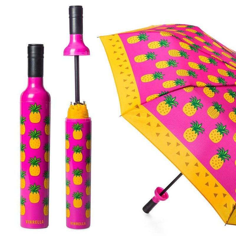 Wine Bottle Umbrella -Pineapple Punch
