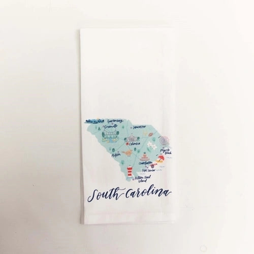 South Carolina Tea Towel